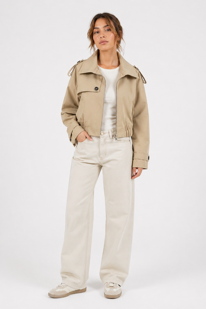 YAYA Amsterdam Trenchcoat kurz