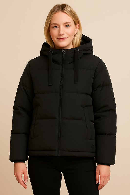 MSCH Copenhagen Puffer Jacke Schwarz