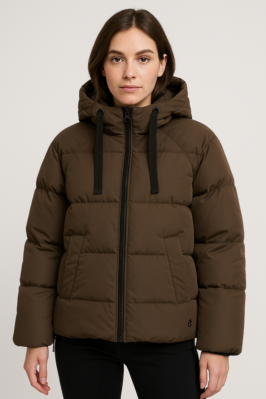 MSCH Copenhagen Puffer Jacke Braun