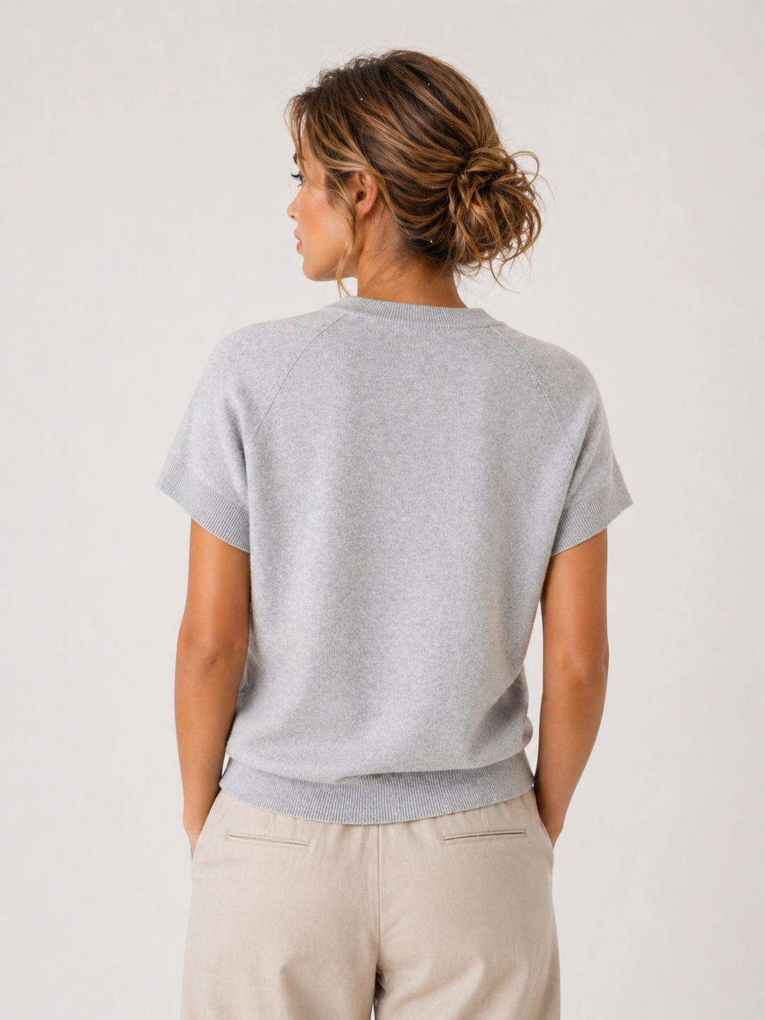 YAYA Amsterdam kurzarm Sweat