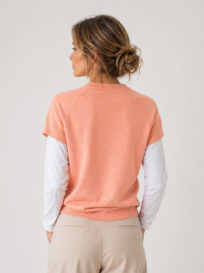 YAYA Amsterdam kurzarm Sweat