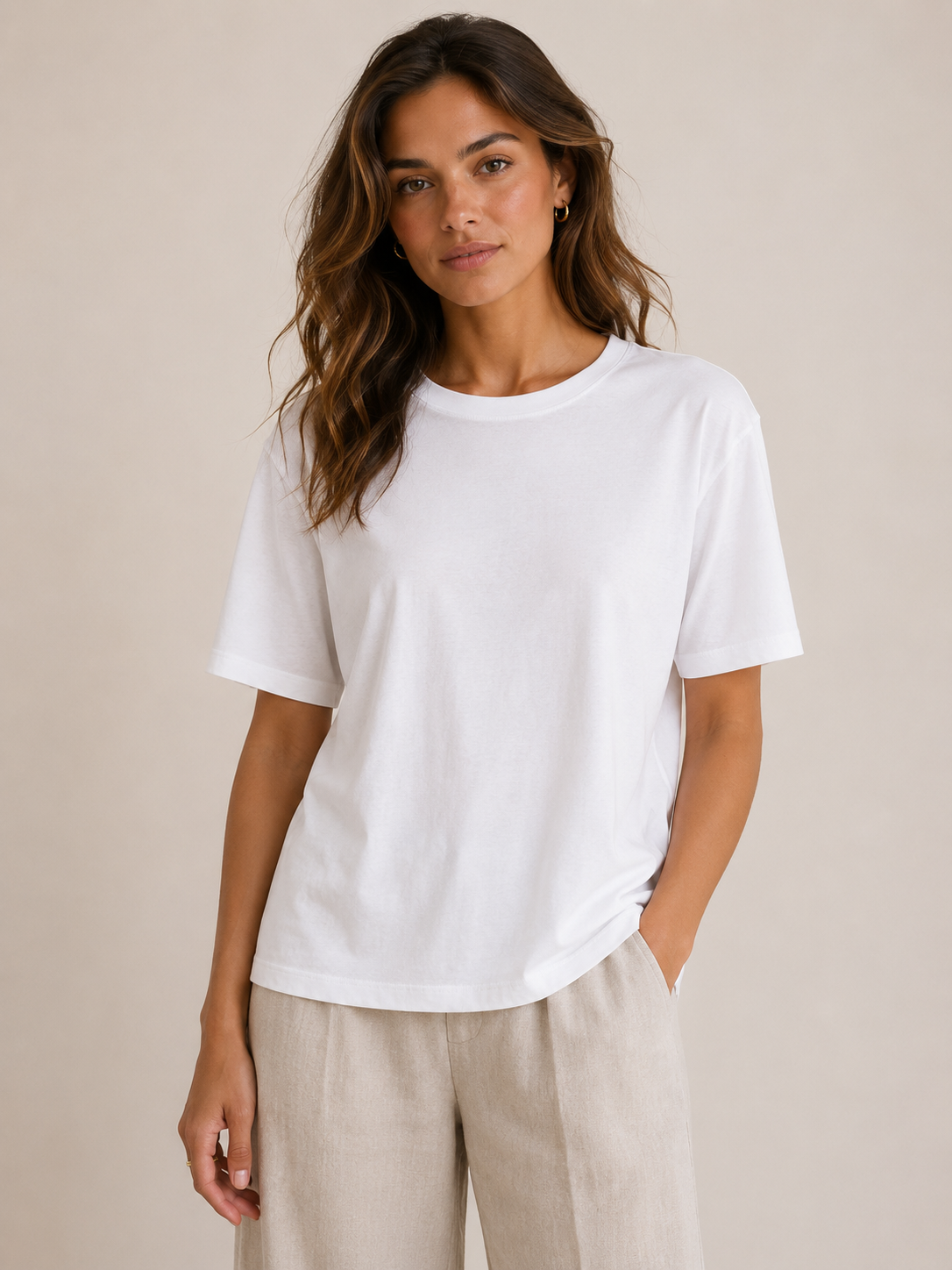 MSCH Copenhagen Summer T-Shirt Weiß