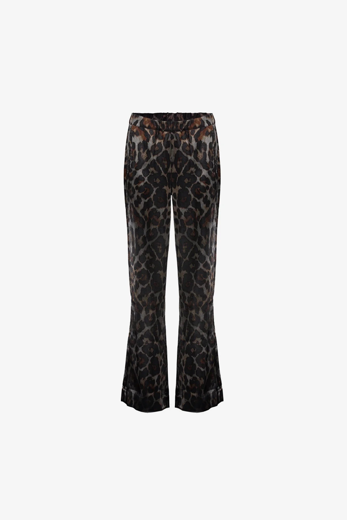 Geisha Damenhose mit Leoprint