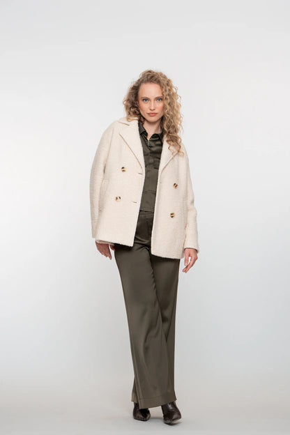 Geisha Damen-Doppelreihiger Subyard-Mantel