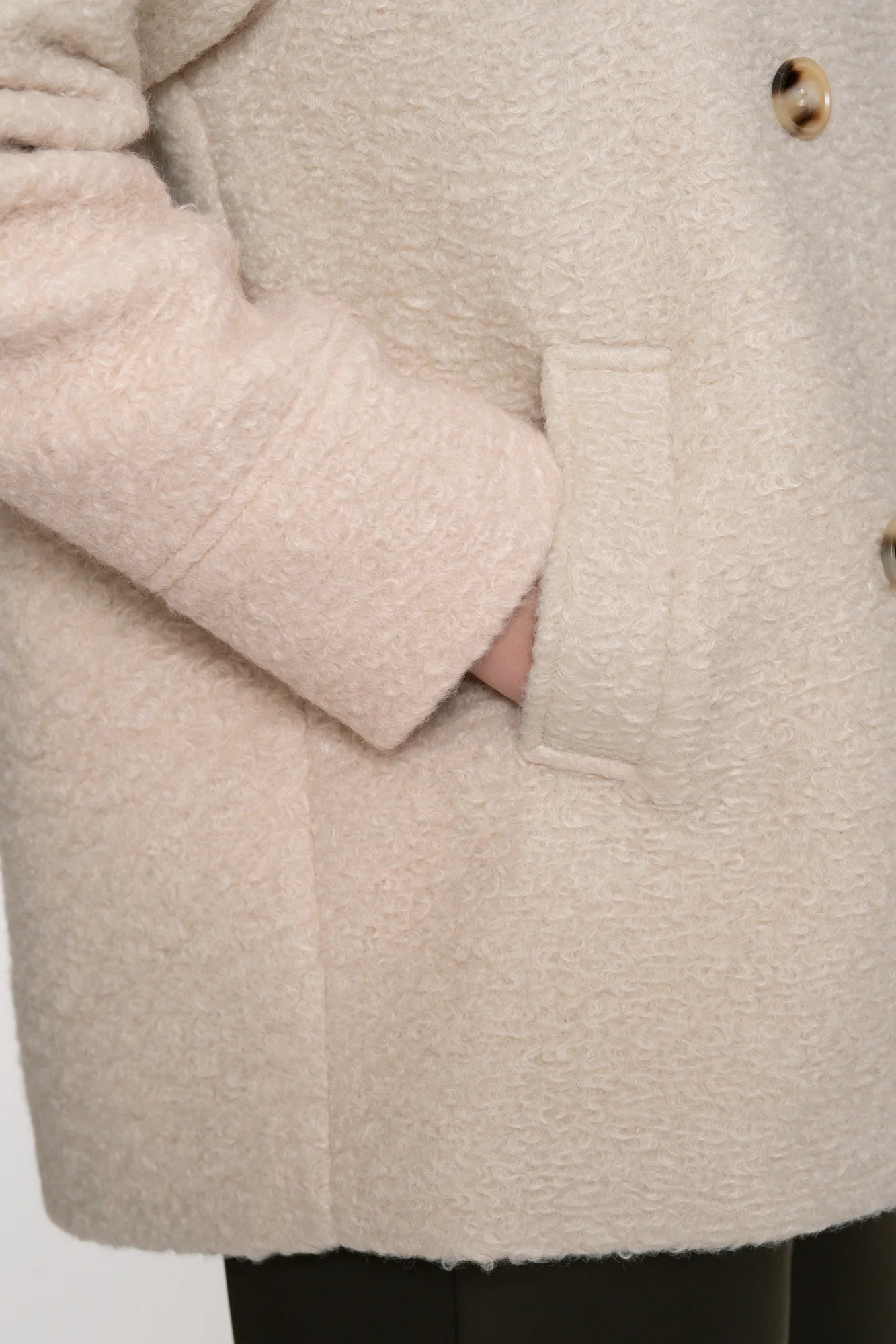 Geisha Damen-Doppelreihiger Subyard-Mantel