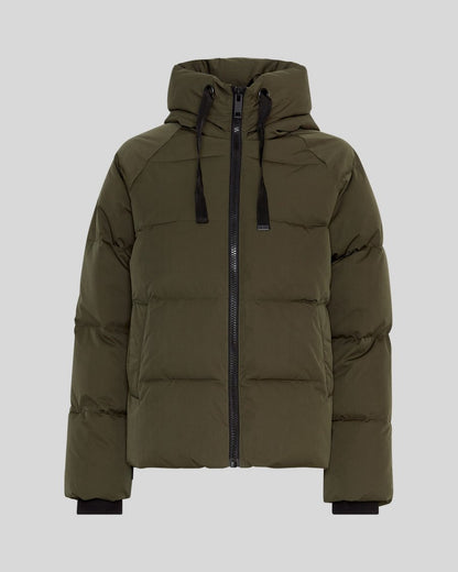 MSCH Copenhagen Puffer Jacke Forest Grün