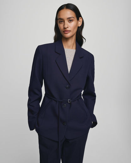 MSCH Blazer Freylia Straight – Mari Blue Melange