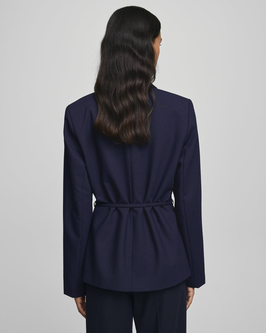 MSCH Blazer Freylia Straight – Mari Blue Melange