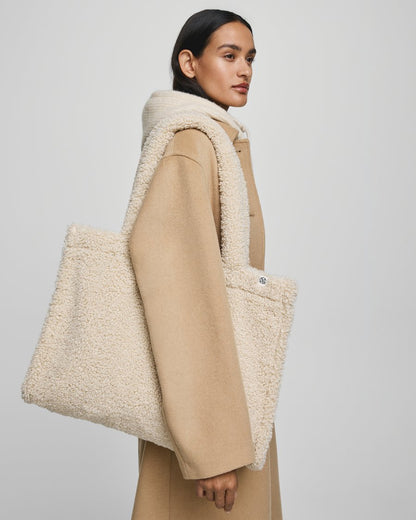 MSCH Copenhagen Tasche Jennifer - Teddy - Shopper in Creme