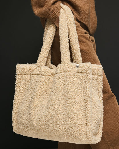 MSCH Copenhagen Tasche Jennifer - Teddy - Shopper in Creme