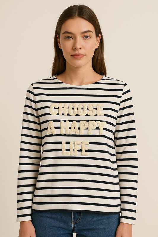 Munich Freedom Longsleeve-Streifen